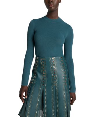 Long Sleeve Textured Knit Top