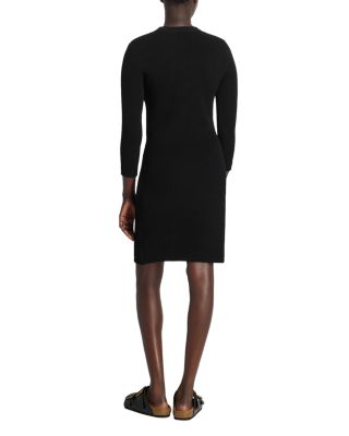 St. John Faux Zip Knit Dress | Bloomingdale's Women