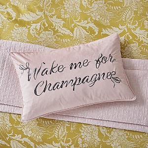 Ted Baker Wake Me For Champagne Decorative Pillow In Rose