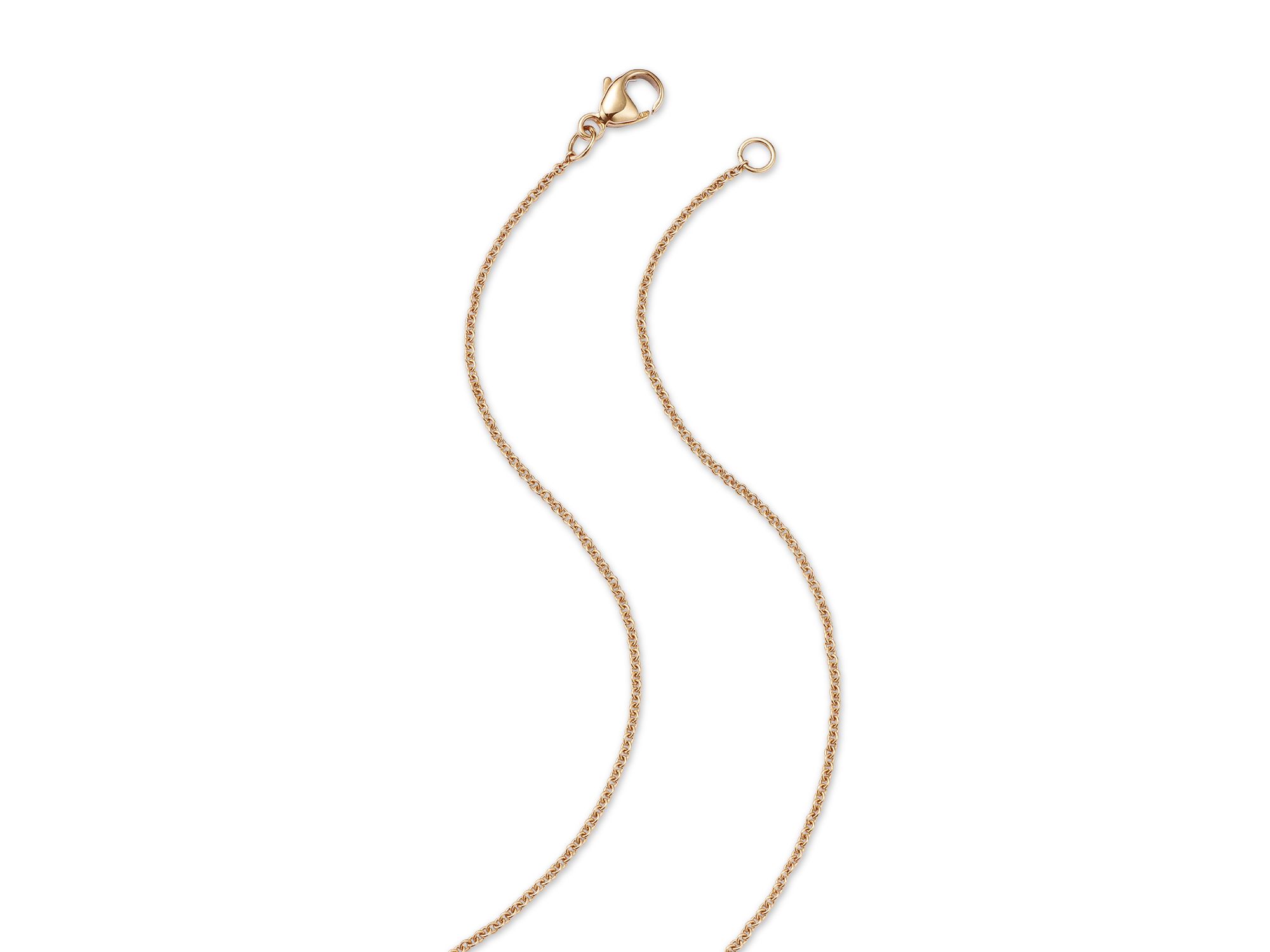 Diamond Scatter Lariat Necklace in 14K Yellow , 1.0 tcw — Image 4