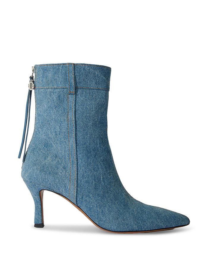Maje Women's Pointed Toe Mid Heel Ankle Boots | Bloomingdale's