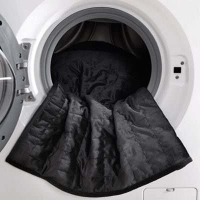 Diamond Velvet Black Quilt Set, King