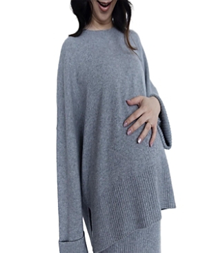 Shop Emilia George Knit Sydney Sweater In Grey