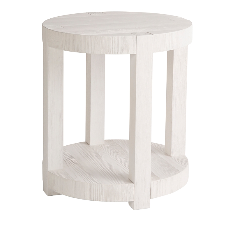 Universal Bloomingdale's Hermosa End Table In White