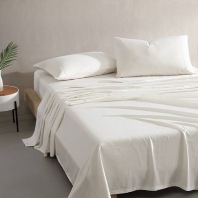 Marimekko - Muru Beige Cotton Sheet Set