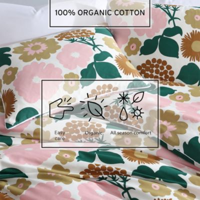 Pieni Kukkatori Cotton Duvet Cover Set, King