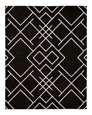 Bobby Berk By Karastan Traverse Intersection Area Rug, 5' X 8' In Black