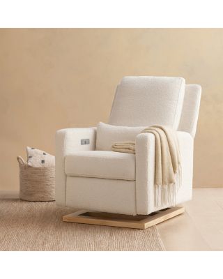 Sigi Electronic Recliner and Glider in Eco Performance Fabric with USB Port