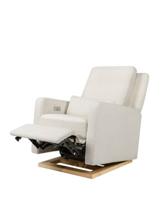 Sigi Electronic Recliner and Glider in Eco Performance Fabric with USB Port