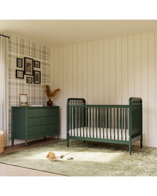 Liberty 3 in 1 Convertible Spindle Crib with Toddler Bed Conversion Kit