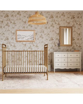 Abigail 3-in-1 Convertible Crib in Vintage Gold Tone