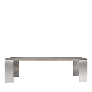Shop Bernhardt Foundations Dining Table In Gray
