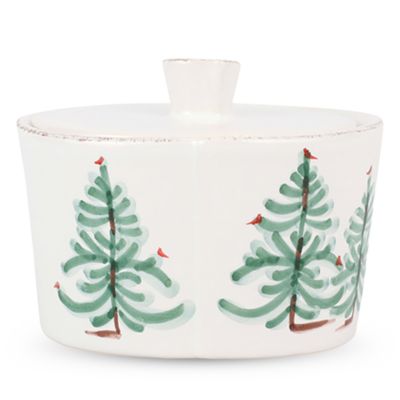 VIETRI - Lastra Holiday Sugar Bowl