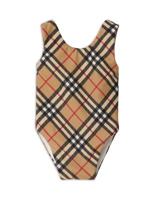 Burberry - Burberry Girls' Tirza Check Swimsuit - Baby, Little Kid