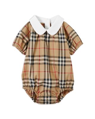 Burberry Girls Odessa Check Stretch Bodysuit Baby Bloomingdale s