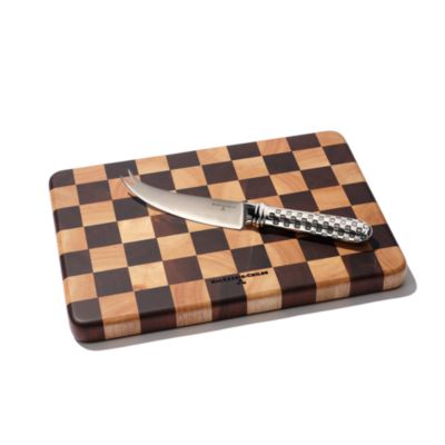 Check 2-Piece Cheese Board Set