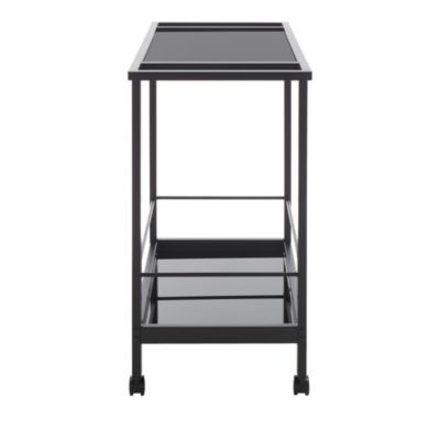 Gaelle Two Tier Bar Cart with Handles