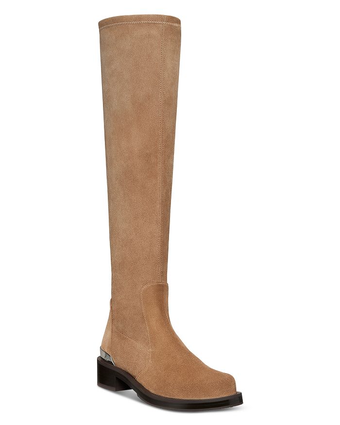 Stuart Weitzman Women s Microbold Logo Slouch Knee High Boots