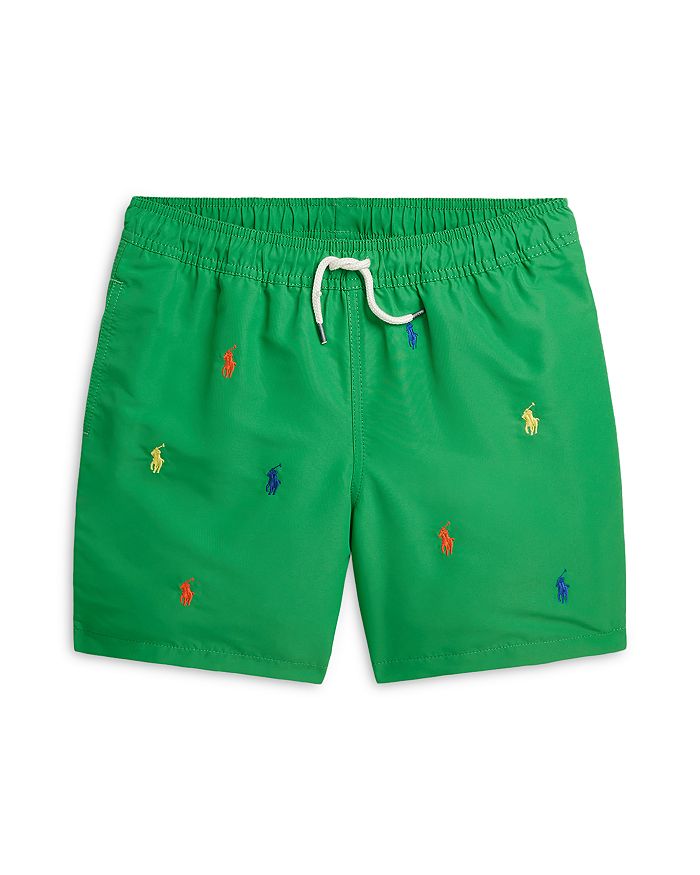 Toddler boy store polo swim trunks