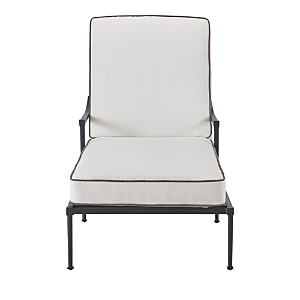 Universal Bloomingdale's Seneca Outdoor Chaise Lounge In Charcoal