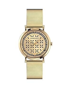 Shop Versace New Generation Watch, 36mm In Gold
