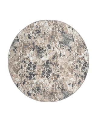 Livigno 1242 Round Area Rug, 7'10" x 7'10"