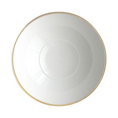 Golden Edge Serving Bowl
