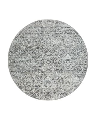 Livigno 1244 Round Area Rug, 5'3" x 5'3"