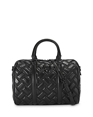 Kensington Boston Drench Quilted Leather Bowling Bag