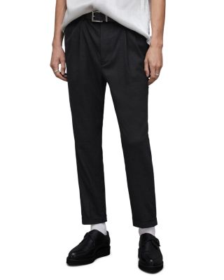 ALLSAINTS Leigh Slim Fit Pleated Pants | Bloomingdale's