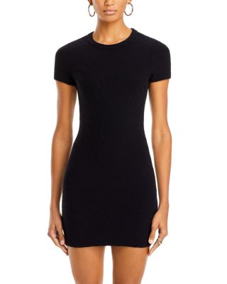 alexadnerwang.t Short Sleeve Mini Tee Shirt Dress