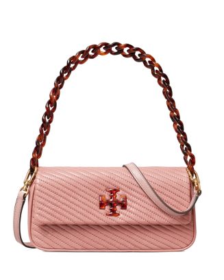 【Tory Burch】Kira llic Moto Quilt Mini Flap Bag Tory Burch Kira Moto Quilt Mini Flap Leather Crossbody