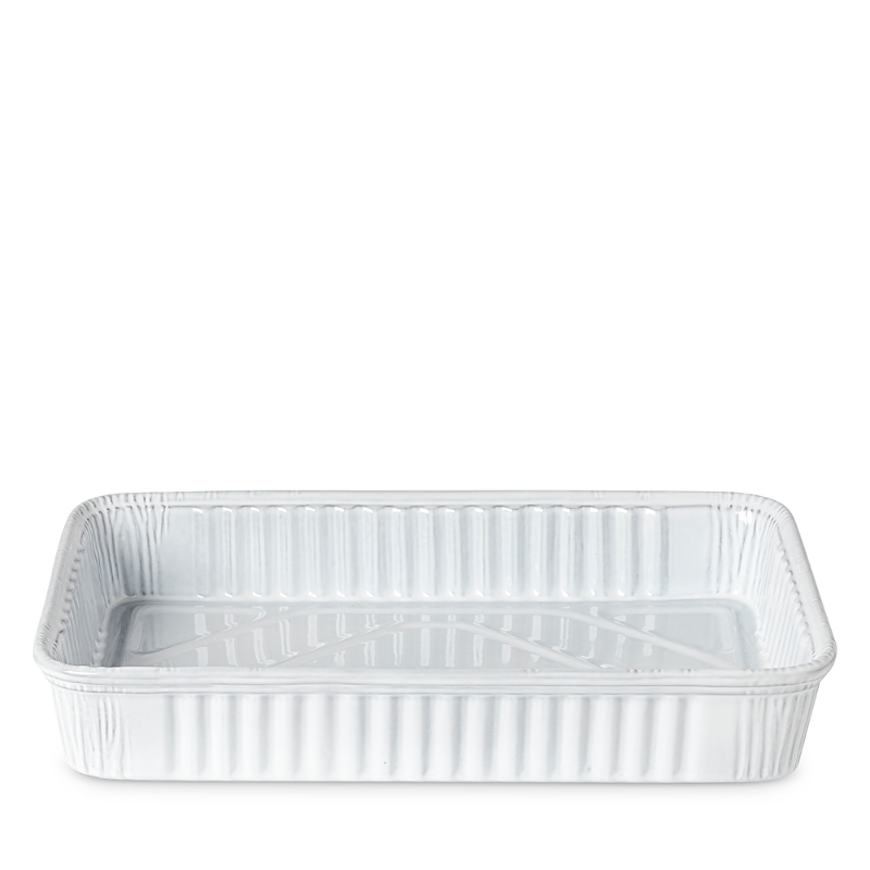 Costa Nova Festa Rectangular Tray Baker In Black/white