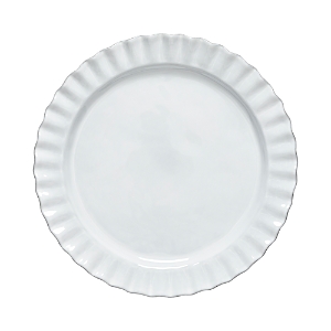 Costa Nova Festa Dinner Plate In White