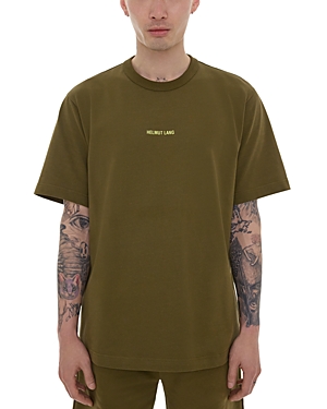Shop Helmut Lang Outer Sp Tee In Olive