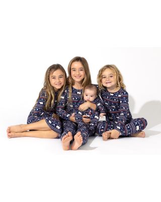 Unisex Polar Isle Print Convertible Footie - Baby, Little Kid