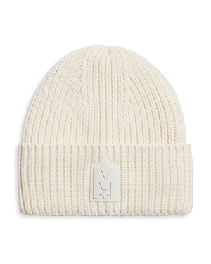 Shop Mackage Cuffed Knit Hat In Cream