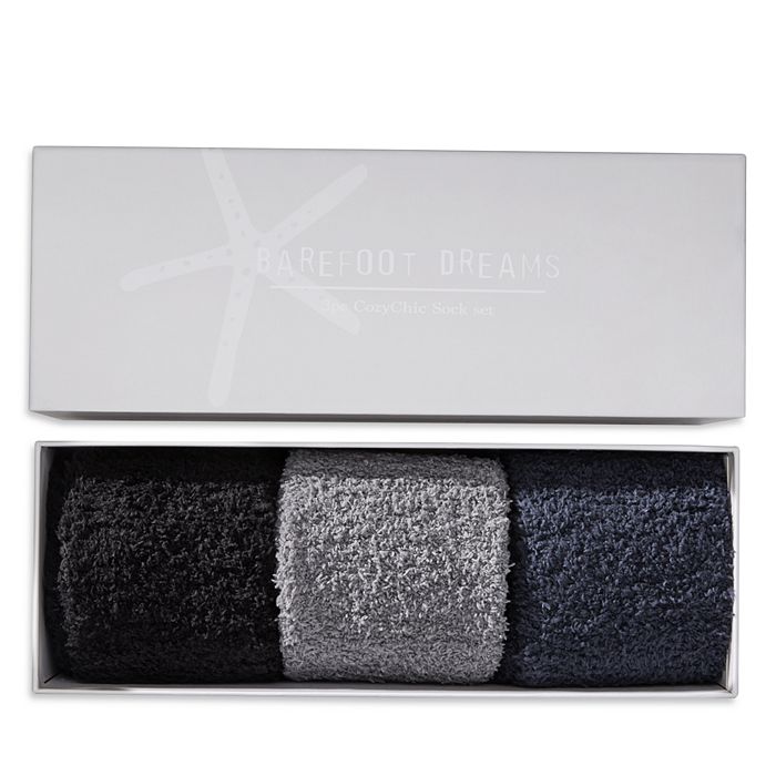 Barefoot Dreams Sock Set - Graphite/Carbon – Caroline & Company
