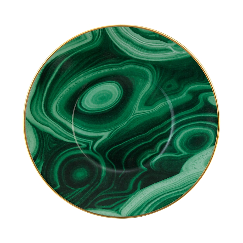 L'objet Malachite Tea Saucer In Green