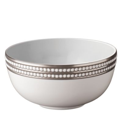 Perlee Platinum 9" Round Serving Bowl
