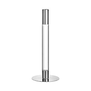 Orrefors Lumiere Candlestick Holder, Medium In Silver