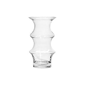 Kosta Boda Large Pagod Vase In Clear
