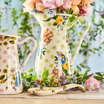 Wildflowers Enameled Medium Pitcher