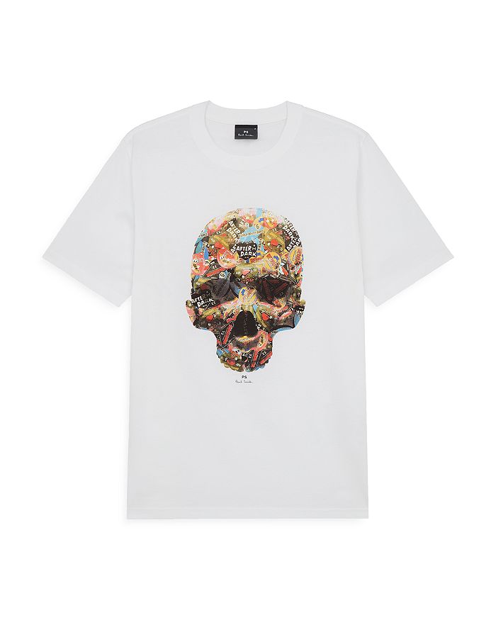 PS Paul Smith Skull Sticker Short Sleeve Tee | Bloomingdale's