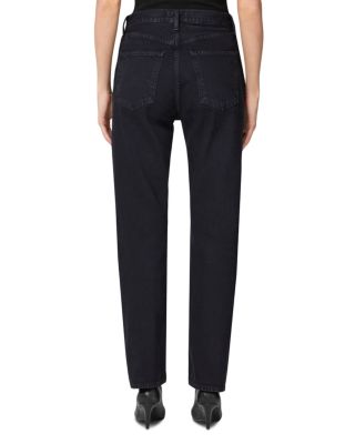 AGOLDE '90s Pinch Waist High Rise Straight Jeans in Crushed