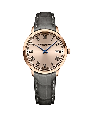 Raymond Weil Toccata Watch, 39mm In Rose Gold/black