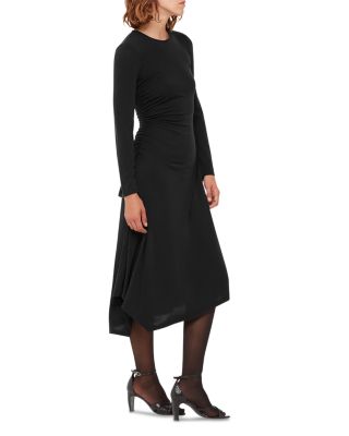 Whistles - Asymmetric Jersey Midi Dress