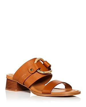 Shop See By Chloé See By Chloe Women's Hana Mule Sandals In Tan