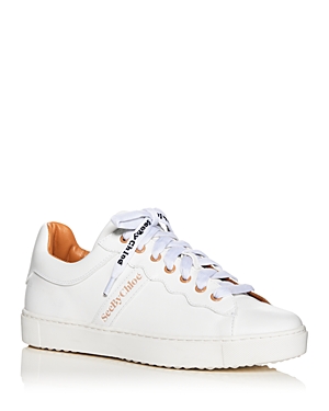 Shop See By Chloé See By Chloe Women's Essie Sneakers In White