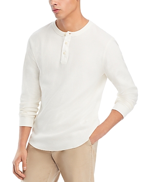 Madewell Thermal Henley Tee In Lighthouse